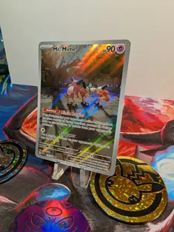 Mr. Mime 179/165 Pokemon 151 Illustration Rare - Image 4