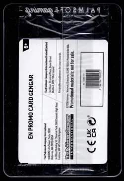 SEALED GENGAR 050/088 - EB GAMES STAMPED PROMO - PERFECT ORDER - POKEMON - NM - Image 2