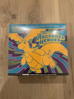 Pokemon TCG: Ascended Heroes Elite Trainer Box (ETB) New Factory Sealed - Image 1