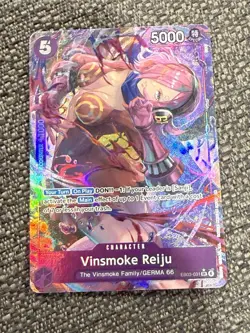 Vinsmoke Reiju EB03-031 Alt Art SR Extra Booster Heroines Edition One Piece TCG - Image 1