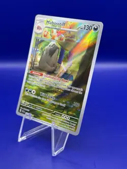 Pokemon TCG Mabostiff 218/198 Scarlet And Violet Base Set Illustration Rare (NM) - Image 2