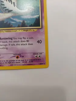 Pokemon Lugia Neo Revelation Rare Card 20/64 English NM - Image 4
