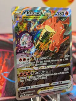 Charizard VSTAR SWSH262 SWSH: Sword & Shield Promo Cards Holo Off Center - Image 2