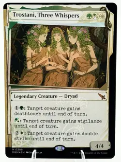 Trostani, Three Whispers INVISIBLE INK FOIL 388 Murders at Karlov Manor MTG NM - Image 1