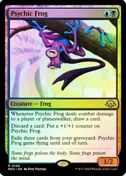 Psychic Frog Foil Modern Horizons 3 NM MTG - Image 1