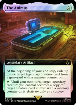 The Animus Foil Extended Art Assassin's Creed NM MTG - Image 1