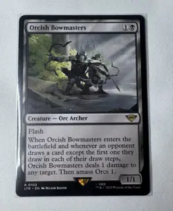 Orcish Bowmasters - NM - MTG The Lord of the Rings: Tales of Middle-earth #103 - Image 1