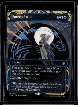 Force of Will - 19 - SOA - NM - MTG Magic the Gathering - Image 1
