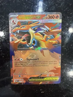 Mega Charizard Y Ex 30 Promo - Tin Promo - Pokemon TCG NM PROMO - Image 1