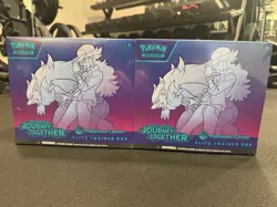Pokemon Center Journey Together Elite Trainer Box ETB Sealed x2 - Image 1