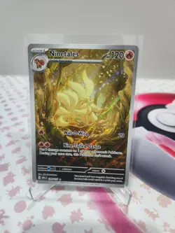 Pokemon TCG - Ninetales 199/197 - Obsidian Flames - Illustration Rare - NM/M - Image 1