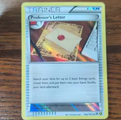 Pokemon Professor's Letter 146a/162 Breakthrough Uncommon Holo Card English - Image 1
