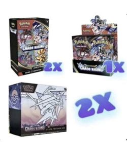 Pokemon Mega Evolution-Chaos Rising Booster, Elite Trainer, Display Box - Image 1