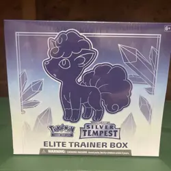 Silver Tempest Elite Trainer Box Pokemon Sword & Shield ETB Factory Sealed - Image 1