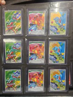 Pokemon TCG First Partner Illustration Collection Series 1 Kanto GEN 1 Starters - Image 1