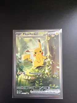 Pikachu ex 276/217-Ascended Heroes Pokemon Special Illustration Rare Holo NM - Image 1
