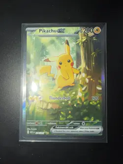 Pikachu ex 276/217-Ascended Heroes Pokemon Special Illustration Rare Holo NM - Image 3
