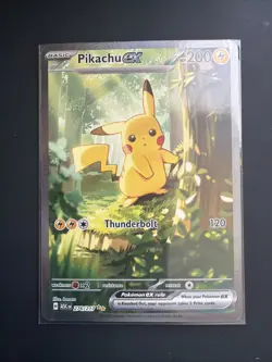 Pikachu ex 276/217-Ascended Heroes Pokemon Special Illustration Rare Holo NM - Image 4