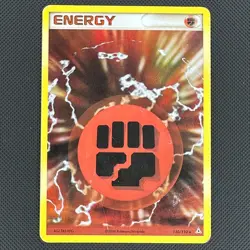 Fighting Energy 110/110 Holo Rare Holon Phantoms Pokemon Heavily Played - Image 1