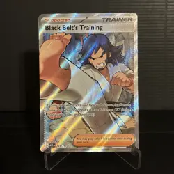 Black Belt's Training 255/217 Holo - Pokemon TCG ME: Ascended Heroes - Image 1