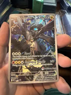 Pokemon N's Zekrom Full Art Pokemon center MEP EN 130 HP English 2026 LP-NM - Image 3