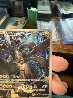 Pokemon N's Zekrom Full Art Pokemon center MEP EN 130 HP English 2026 LP-NM - Image 4