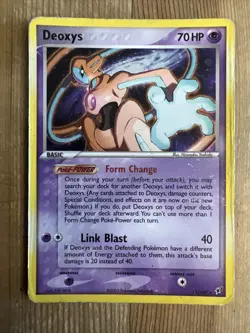 Deoxys (Normal) - 16/107 - Holo DMG English Pokemon EX Deoxys - Image 1