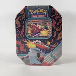 Skeledirge ex Tin Pokemon TCG Paldea Legends 2023 Sealed Box - Image 1