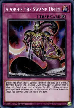 Apophis The Swamp Deity - Super Rare 1st Edition PHHY-EN097 - NM - YuGiOh - Image 1