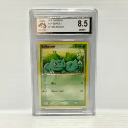 PSA CGA 8.5 Bulbasaur 12/17 Pop Series 2 - Graded Pokemon Card - Image 1