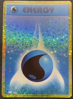 Water Energy CLK Holo Pokemon Card Japanese NM Blastoise Deck Classic Collection - Image 1