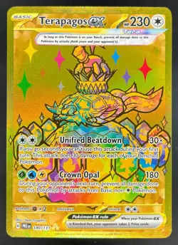 2025 Pokemon SV Prismatic Evolutions - PRE EN #180/131 Terapagos ex - Image 1