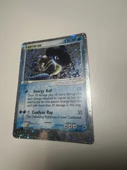Lapras ex 99/109 – EX Ruby & Sapphire – 2003 Vintage EX Card – NM/LP - Image 1