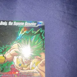 Bandai Broly the Supreme Berserker SPR Foil BT6-074 Dragon Ball Super Card - Image 3