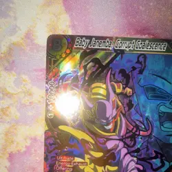 Bandai Baby Janemba Foil Secret Rare BT8-135 Dragon Ball Super Card - Image 2