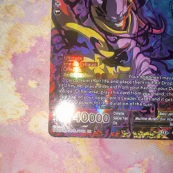 Bandai Baby Janemba Foil Secret Rare BT8-135 Dragon Ball Super Card - Image 5