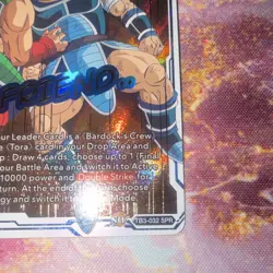 Bandai Tora's Red Armband SPR Foil TB3-032 Extra Dragon Ball Super Card Game - Image 4