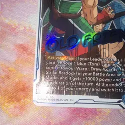 Bandai Tora's Red Armband SPR Foil TB3-032 Extra Dragon Ball Super Card Game - Image 5