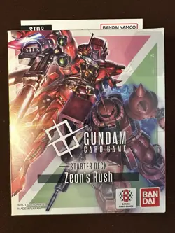 Gundam Card Game Base Set ST-03 Zeon Ohne Promo Bandai Pokemon - Image 1