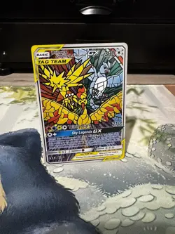Moltres/Zapdos/Articuno TAGTEAM GX 08-After Skool Hobby-Gen1-Fan Art/NonTCG Card - Image 1