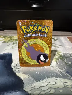 Gastly #092 2000 Pokemon Vending Prism Holo Sticker Card - Image 1