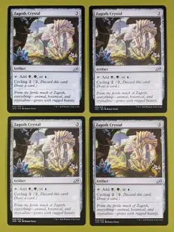 Zagoth Crystal x4 Ikoria: Lair of Behemoths 4x MTG Magic the Gathering - Image 1