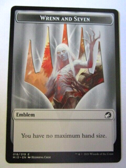 MTG Wrenn And Seven Token Mid 018/019 Midnight Hunt T - Image 1