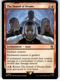 MAGIC: THE GATHERING THE SOUND OF DRUMS 97 RARE UNIVERSES BEYOND: DOCTOR WHO NM - Image 1