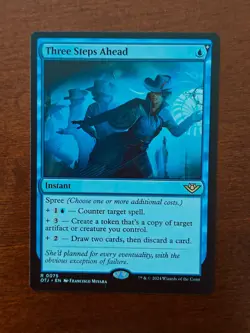Three Steps Ahead Outlaws of Thunder Junction Regular NM R 0075 MTG - Image 1