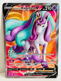 Galarian Rapidash V (Full Art) (167/198) Pokemon | Chilling Reign - Image 1
