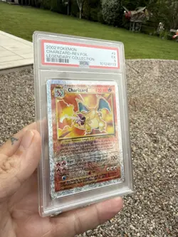 2002 Pokemon Legendary Collection Reverse Holo Charizard #3 PSA 5 EX Rare Grail - Image 2