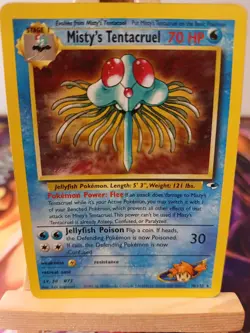 Misty's Tentacruel 10/132 Gym Heroes Holo EN EX Pokemon - Image 1