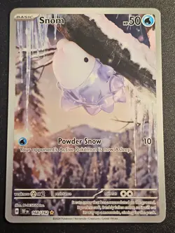 Pokemon TCG - Snom 168/162 Temporal Forces - Image 1
