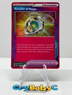 Pokemon Amulet of Hope 162/191 Surging Sparks Scarlet & Violet ACE SPEC Rare - Image 1